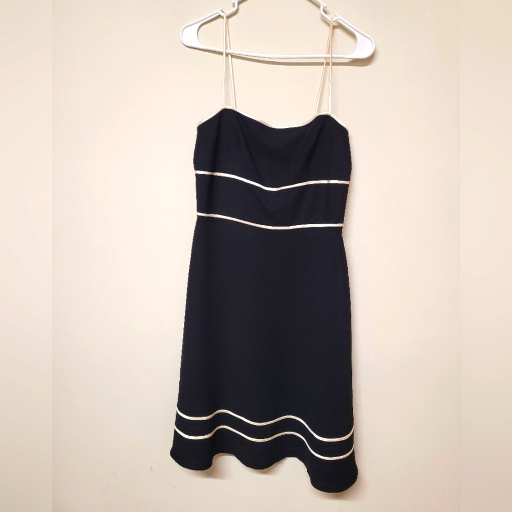 Talbots‎ Blue Spaghetti Strap Sundress Cocktail used good ondition.